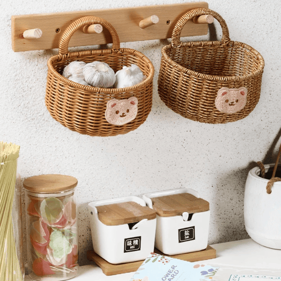 Hình ảnh sản phẩm Giỏ đựng đồ treo tường đa năng trong phòng bếp