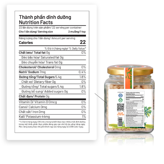 Hình ảnh sản phẩm Đường hoa dừa organic Sokfarm