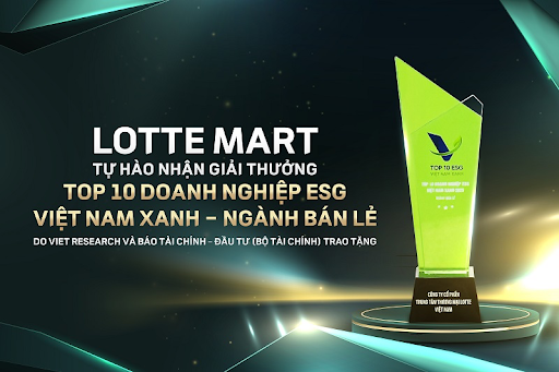 LOTTE MART và những nỗ lực hướng đến thực hiện trách nhiệm ESG
